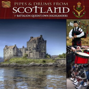 Pipes And Drums From Scotland - 1st Battalion Queen’s Own Highlanders