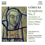 Górecki: Symphony No. 3 Op. 36, Three Olden Style Pieces