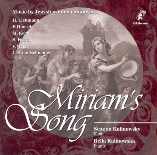 MIRIAM'S SONG  Music by Jewish women composers