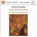 MONTEVERDI  Vespers of the Blessed Virgin  2 CD
